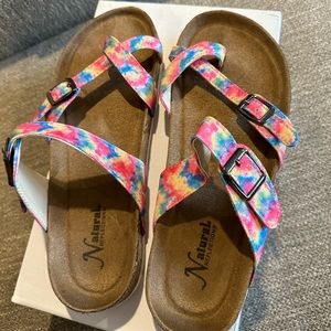 Never been worn. Natural selection sandals